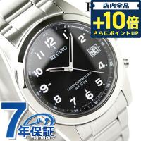 毎日さらに+10倍 シチズン レグノ エコドライブ ソーラー電波時計 ブラック アラビア RS25-0481H 腕時計 ブランド メンズ | 腕時計のななぷれYahoo!店
