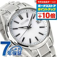 セイコーセレクション プレミアム ソーラー電波 腕時計 ブランド メンズ 限定モデル チタン SEIKO SBTM337 アナログ シルバー 日本製 | 腕時計のななぷれYahoo!店