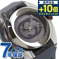6/1はさらに+19倍 グッチ 時計 スイス製 メンズ 腕時計 ブランド YA137109A シンク 46mm グレーシルバー グレー | 腕時計のななぷれYahoo!店