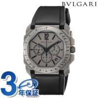 ブルガリ オクト ヴェロチッシモ 自動巻き 機械式 腕時計 メンズ チタン クロノグラフ BVLGARI BGO41C14TVDCH アナログ グレー ブラック 黒 スイス製 | 腕時計のななぷれ