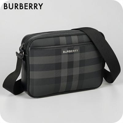 BURBERRY メンズショルダーバッグ（柄：チェック）｜バッグ