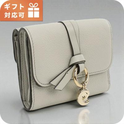 【専用】【美品・使用少】Chloé 長財布 ロングウォレット ブルーグレー系 Chloé アルファベット ブルーグレー 二つ折り財布 長財布 水色