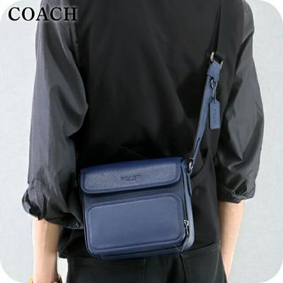Coach コーチ　メンズ　ショルダーバッグ　ネイビー COACH コーチ ショルダーバッグ メンズ ブランド CL952 QBBHP