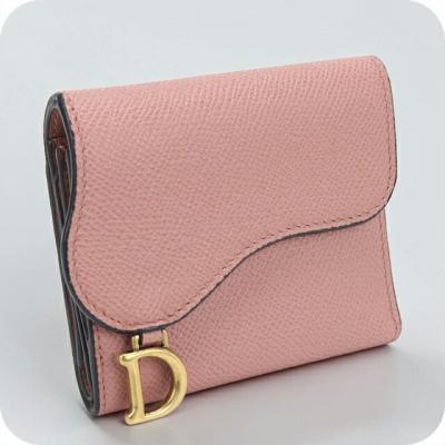 Dior☆オブリーク SADDLE コンパクトウォレット 三つ折り財布【美品