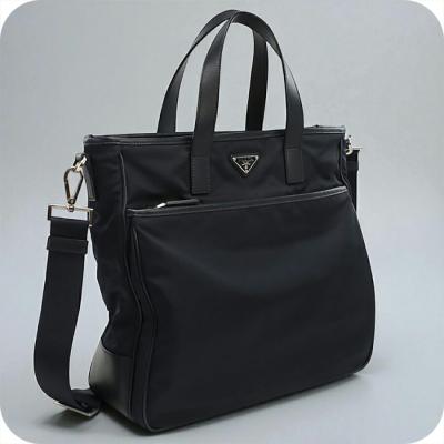PRADA ネイビー トートバッグ 駅南やまご質店オンラインショップ / プラダ カナパ トート