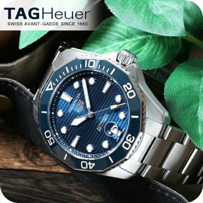 タグ・ホイヤー TAG HEUER アクアレーサー プロフェッショナル300 WBP201B.BA0632 ブルー ステンレススチール 自動巻き メンズ 腕時計 アクアレーサー タグ・ホイヤー プロフェッショナル300 デイト 43mm