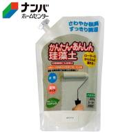 【フジワラ化学】壁塗装 かんたん・あんしん珪藻土 水性 塗料タイプ 【ホワイト 1.5kg】 | ナンバYahoo店