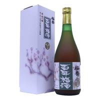 ふわっと香る、厚みのある味わい　梅香　百年梅酒14度720ｍｌ箱付き | なんでも酒店の掘り出しお宝市