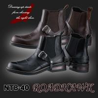 (在庫限り！限定特価品) ブーツ NANKAI ライディング ROADHAWK(ロードホーク)NTB-40 ALL-PU 人工皮革/牛革 | 南海部品WebSHOP・Yahoo!店