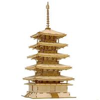 Wooden Art ki-gu-mi 五重の塔 | 菜の花くらぶ