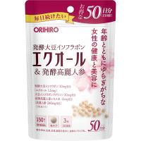 ◇オリヒロ エクオール＆発酵高麗人参徳用 37.5g（250mg×150粒） | なの花ドラッグYahoo!店