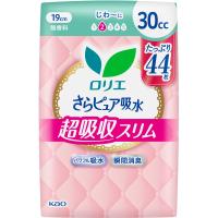 ◇ロリエ さらピュア吸水 超吸収スリム ３０ｃｃ スーパージャンボ 44枚 | なの花ドラッグYahoo!店