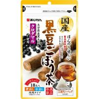 あじかん 国産 黒豆 ごぼう茶 1.5ｇ×18包 黒豆 ごぼう 茶 国産 | なの花北海道ドラッグ