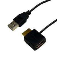 ホーリック HDMI電源アダプタ HDMI標準オス・メス-USB標準オスコネクタ メーカー在庫品 | ナノズ ヤフー店