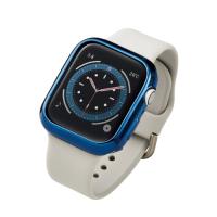 エレコム Apple Watch44mm用ソフトバンパー ネイビー メーカー在庫品 | ナノズ ヤフー店