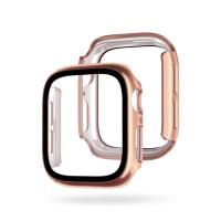 EGARDEN EGARDEN ガラスフィルム一体型ケース for Apple Watch 44mm ローズゴールド 目安在庫=△ | ナノズ ヤフー店