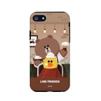 ＬＩＮＥ　ＦＲＩＥＮＤＳ 2020 iPhone SE/8/7 テーマ ブラウンヘアドレッサー 目安在庫=○ | ナノズ ヤフー店