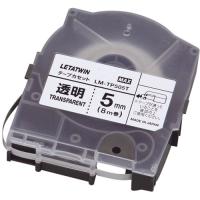 マックス マックス レタツイン テープカセット 5mm 透明 LM-TP505T 取り寄せ商品 | ナノズ ヤフー店