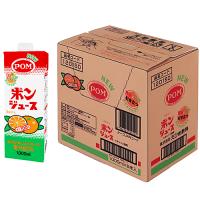 POM　ポンジュース(1000mlパック ×６本) 取り寄せ商品 | ナノズ ヤフー店