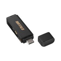 バッファロー BSCR120U3CBK USB3.0 Type-C接続 カードリーダー SD用 ブラック 取り寄せ商品 | ナノズ ヤフー店