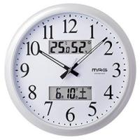 ノア MAG(マグ) 置き時計・掛け時計 ホワイト φ33.8×5cm 取り寄せ商品 | ナノズ ヤフー店
