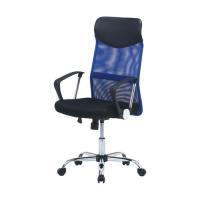 メッシュハイバックチェアー HF-98BL ブルー 90880 取り寄せ商品 | ナノズ ヤフー店