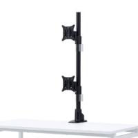 水平多関節液晶モニタアーム(上下2面) CR-LA1503BK メーカー在庫品 | ナノズ ヤフー店