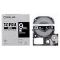 キングジム SD9K カラーラベルテープ 「テプラPRO」(黒テープ/白文字/9mm幅) 目安在庫=○ | ナノズ ヤフー店