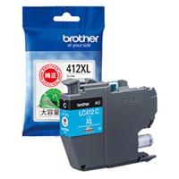 【ブラザー純正】インクカートリッジシアン(大容量)　LC412XLC 目安在庫=△ | ナノズ ヤフー店