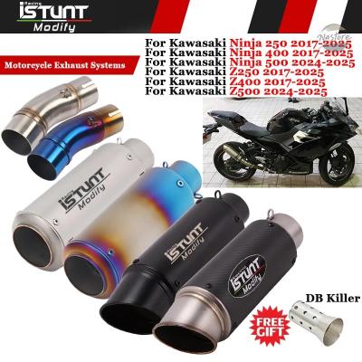 ニンジャ250 400　ISTUNT Modify ブラック 汎用マフラー ニンジャ250 400 ISTUNT Modify ブラック 汎用マフラー ISTUNT Exhaust