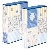 ナカバヤシ ポケットアルバム5冊組 パッチワーク ブルー 5PL-270-31-B | ナスミル