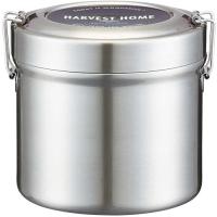 スケーター(Skater) 保温弁当箱 丼ぶり型 840ml 大容量 男性 2段 ステンレス ランチジャー 保温保冷 真空断熱構造 ベーシック | ナスミル