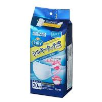 フィッティ シルキータッチ耳ゴムふわり 30枚 ホワイト ふつう エコノミーパック ケース付き × 6個セット | ネイティブプレイス