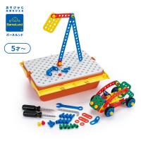 ボーネルンド ビルダーキット テクノ ツールボックス 大工さん 大工さんごっこ ネジ 工具 ナット 創造 | ナチュラルベビー Natural Baby