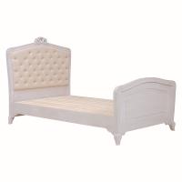 ベッド セミダブル 幅128×奥行206×高さ128×床面高33cm アンティークホワイト  すのこ すのこベッド  RB-1943AW-SD | ナチュラルハウス ヤフー店