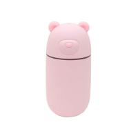 USBポート付きクマ型ミニ加湿器「URUKUMASAN(うるくまさん)」 ピンク | stonevilleage