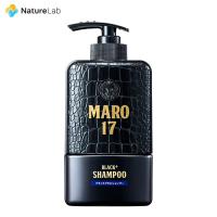 シャンプー MARO17 マーロ17 ブラックプラス メンズ シャンプー 350ml | メンズ ノンシリコン アミノ酸系 植物幹細胞 コラーゲン配合 男性 ボリュームアップ | ネイチャーラボ Yahoo!店