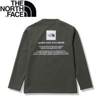 トップス ザ・ノース・フェイス Kid’s L/S SUNSHADE TEE キッズ 100cm タイムグリーン(TG) | ナチュラム アパレル専門店