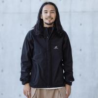 オンヨネ Men’s COMBAT RAIN JACKET(コンバット レイン ジャケット)メンズ S 009(ブラック) | ナチュラム アパレル専門店