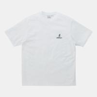 トップス(メンズ) グラミチ 24春夏 ワンポイント ロゴ Tシャツ L WHITE | ナチュラム アパレル専門店