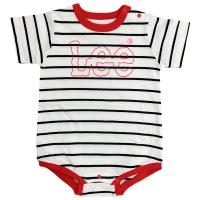 ベビーロンパース Lee 24春夏 Kid’s PRINT S/S ROMPERS BORDER キッズ 80cm NAVY BORDER | ナチュラム アパレル専門店