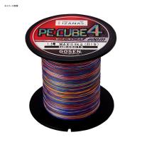ルアー釣り用PEライン ゴーセン PE CUBE4(PE キューブ4) 600m 2号 5色分 | ナチュラム フィッシング専門店