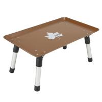 アウトドアテーブル ロゴス スタックカラータフテーブル ヴィンテージキャラメル | ナチュラム アウトドア専門店