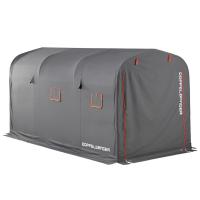 モーターサイクル用品 ドッペルギャンガー ストレージバイクガレージ(Xラージ) GY(グレー・オレンジ) | ナチュラム アウトドア専門店