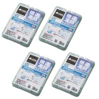 ロゴス 倍速凍結・氷点下パックM×4個セット M ハードタイプ | ナチュラム アウトドア専門店