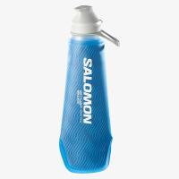 サロモン 24春夏 SOFT FLASK 400ML/13OZ INSULATED 42(ソフトフラスク) 0.4L CLEAR BLUE | ナチュラム アウトドア専門店