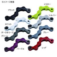 自転車用品 TAYA Chain 410H-Teflon ダークオリーブグリーン | ナチュラム Yahoo!ショッピング店