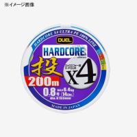 投げ釣り用ライン デュエル HARDCORE X4 投げ 200m 2.0号 25m×4色 | ナチュラム Yahoo!ショッピング店