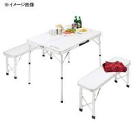 アウトドアテーブル キャプテンスタッグ ラフォーレ ベンチインテーブルセット