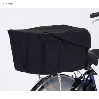 自転車バッグ パナソニック ロールトップ式リアバスケットカバー サイクル/自転車 ブラック | ナチュラム Yahoo!ショッピング店